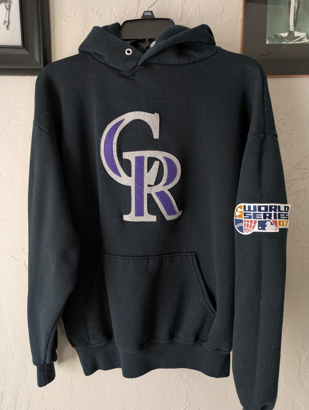 VTG 2007 World Series Colorado Rockies Hoodie